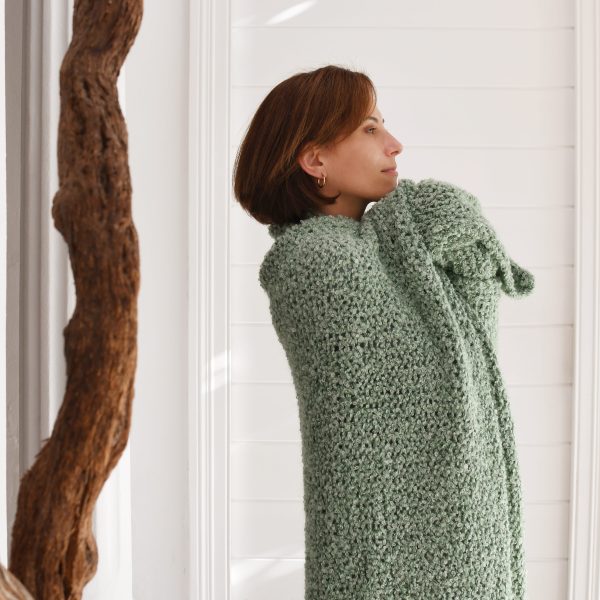 Knit Your Own: Georgia Mohair Throw
