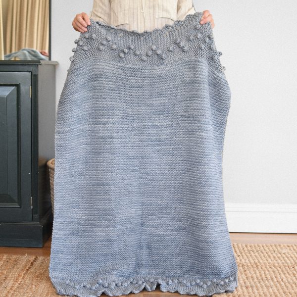 Bobble lace edge blankets - Eco Cotton - Baby