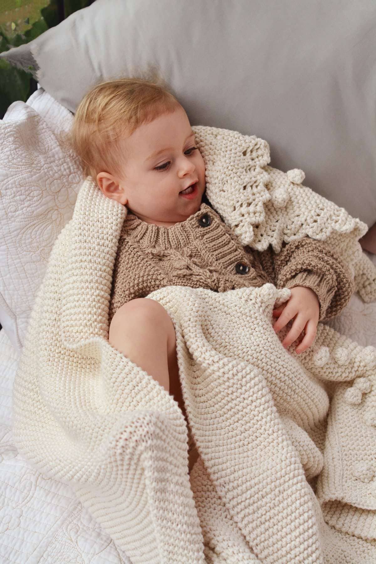 Blankets from Africa - Baby shawl - Eco Cotton - Mom & Baby