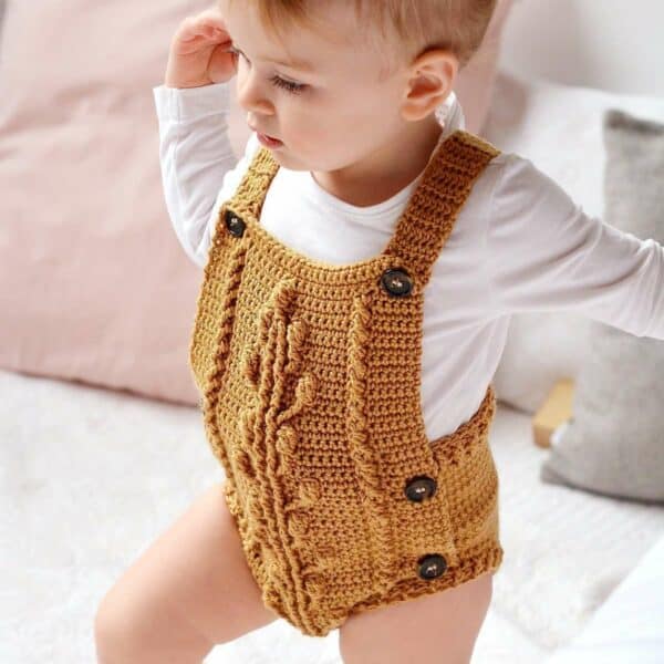 Pure Wool Romper - Baby