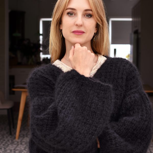 Knit your own: Wendy Puff Sleeve Mohair Cardigan